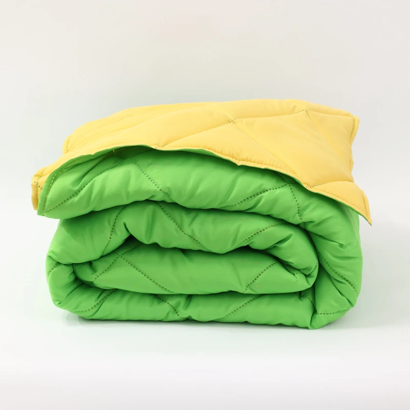 Imagine a Pilotă de vară ușoară pentru pat de o persoană Elinor Galben/Verde 150/210 cm