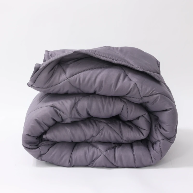 Imagine a Pilotă de vară ușoară pentru pat de o persoană Elinor Indigo 150/210 cm