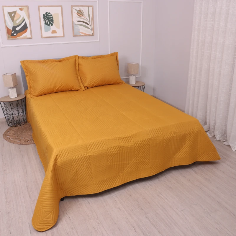Imagine a Шалте за спалня или диван Куин Горчица 220/240 см
