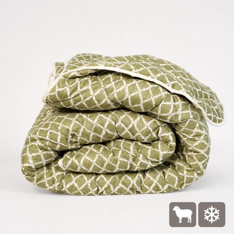 Imagine a Pilotă ușoară din lână Merino Green 200/210 cm