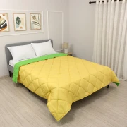 Thumbnail 3 of Pilotă de vară ușoară pentru pat de o persoană Elinor Galben/Verde 150/210 cm