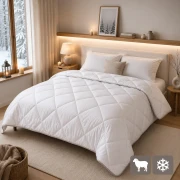 Thumbnail 3 of Pilotă din lână Merino Classic din 100% bumbac și lână merinos 150/210 cm