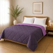 Thumbnail 2 of Pilotă de vară ușoară pentru pat de o persoană Elinor Indigo/Lila 150/210 cm